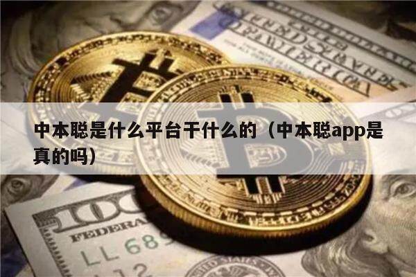 中本聪是什么平台干什么的（中本聪app是真的吗）-第1张图片-芝麻交易所下载